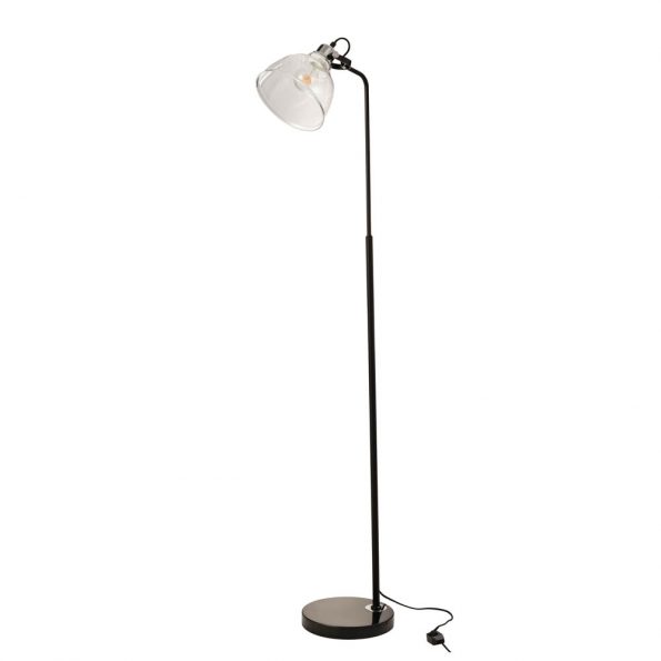 Industrielle Stehlampe Magali Mattglas – Bild 2
