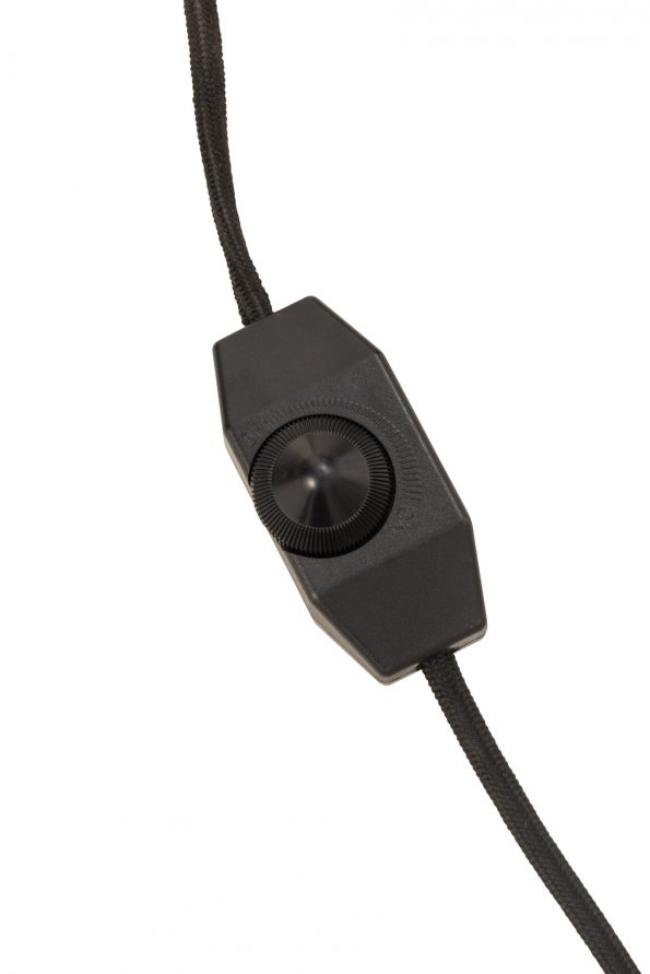 Industrielle Stehlampe Magali Mattglas – Bild 6