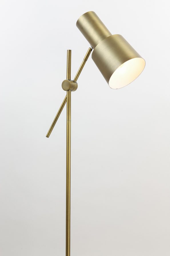 Industrielle Stehlampe Preston Bronze – Bild 8