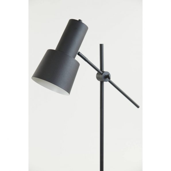 Industrielle Stehlampe Preston Schwarz – Bild 7