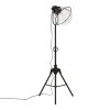 Industrielle Stehlampe Travis Schwarz
