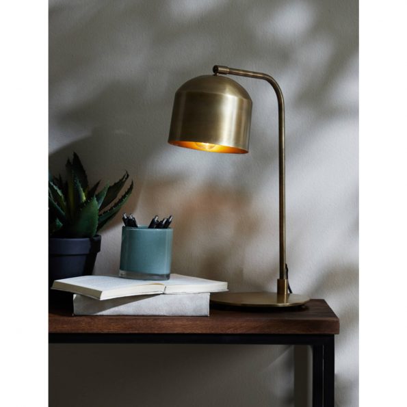 Industrielle Tischlampe Aleso Bronze – Bild 3