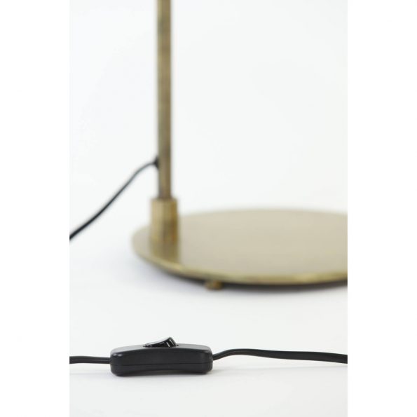 Industrielle Tischlampe Aleso Bronze – Bild 5