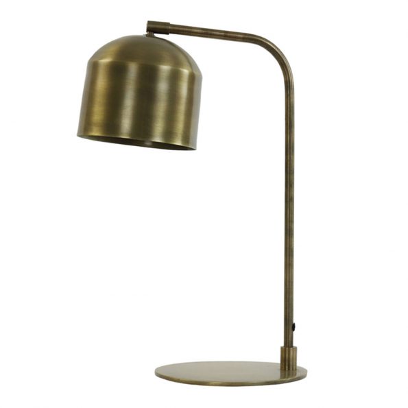 Industrielle Tischlampe Aleso Bronze