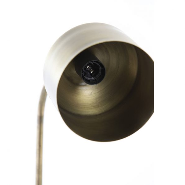 Industrielle Tischlampe Aleso Bronze – Bild 9