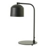 Industrielle Tischlampe Aleso Schwarz