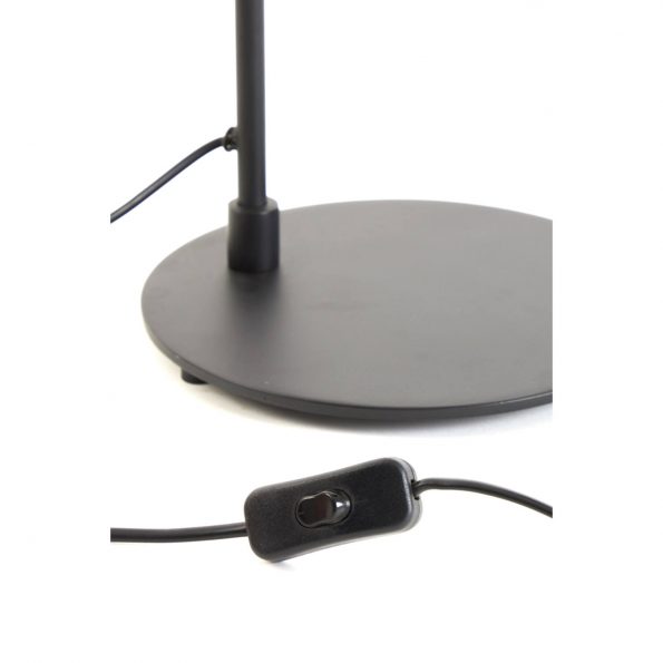 Industrielle Tischlampe Aleso Schwarz – Bild 4