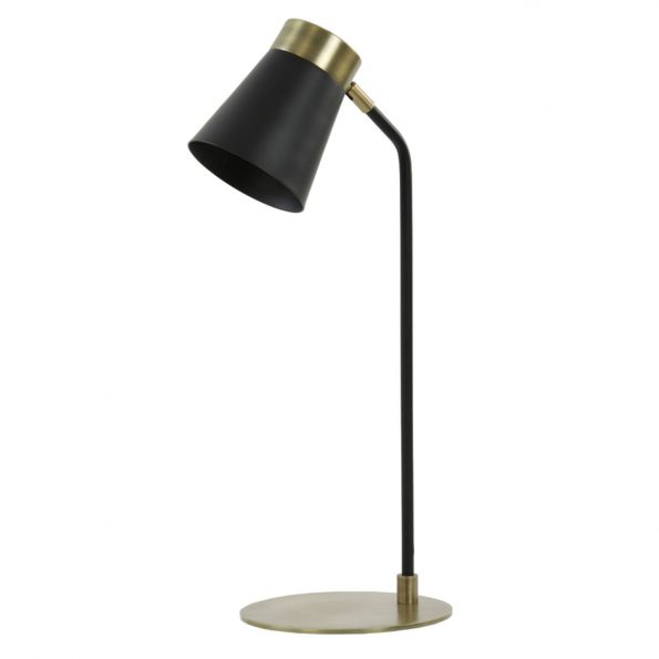 Industrielle Tischlampe Braja Schwarz – Bild 2