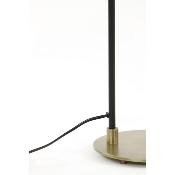 Industrielle Tischlampe Braja Schwarz – Bild 4