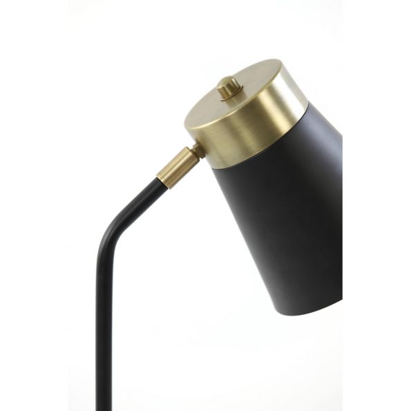 Industrielle Tischlampe Braja Schwarz – Bild 5