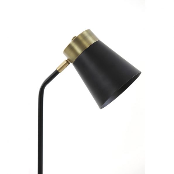 Industrielle Tischlampe Braja Schwarz – Bild 7