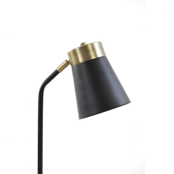 Industrielle Tischlampe Braja Schwarz – Bild 8