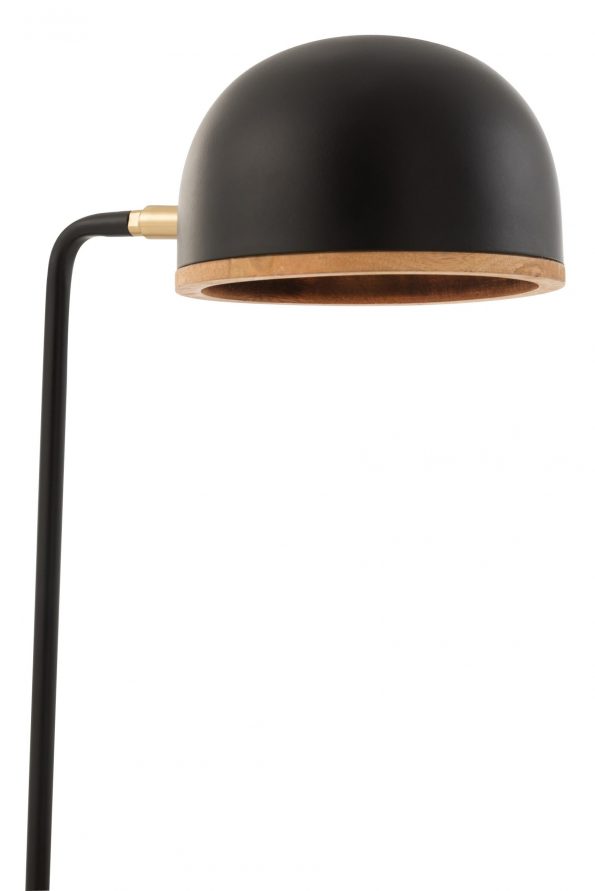 Industrielle Tischlampe Evy Schwarz – Bild 7