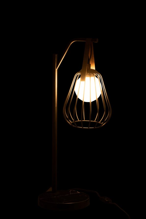Industrielle Tischlampe Ignes Schwarz – Bild 5