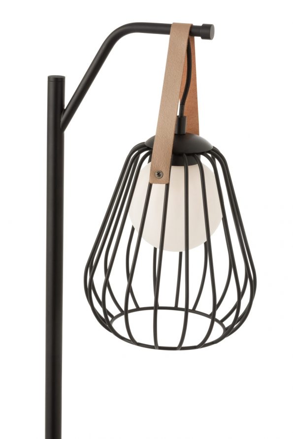 Industrielle Tischlampe Ignes Schwarz – Bild 6