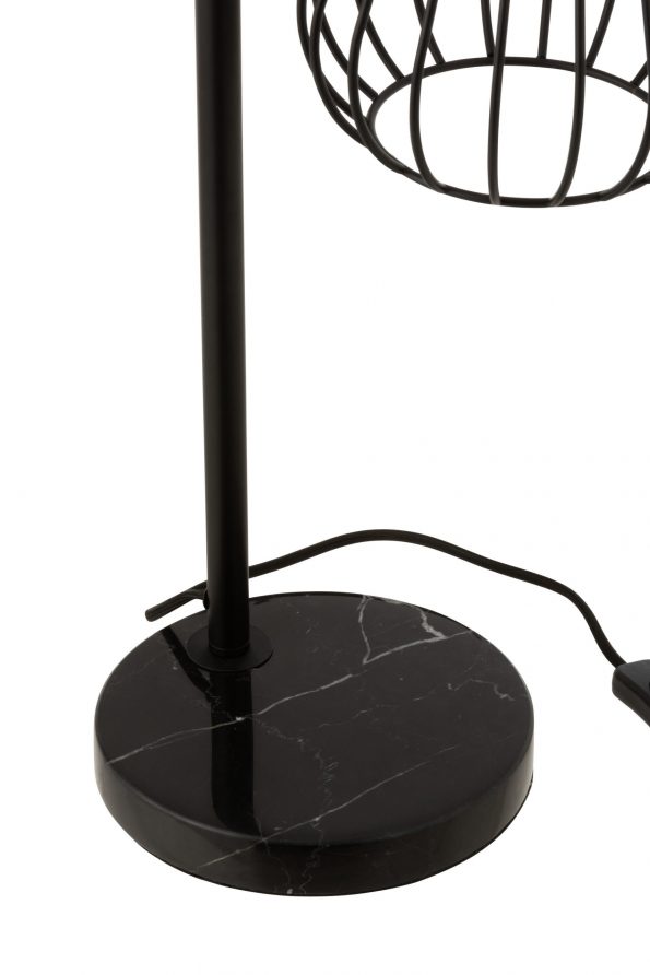 Industrielle Tischlampe Ignes Schwarz – Bild 7