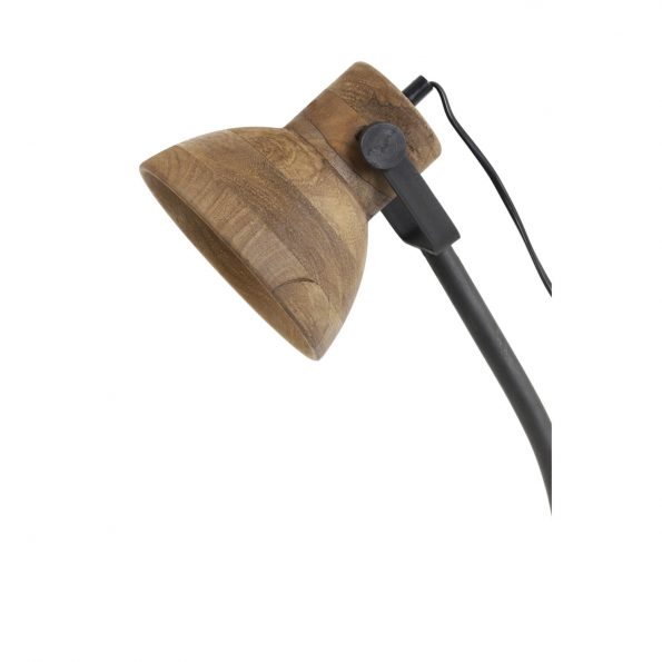 Industrielle Tischlampe Imbert Schwarz – Bild 3