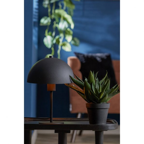Industrielle Tischlampe Merel Schwarz – Bild 3