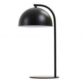 Industrielle Tischlampe Mette Schwarz