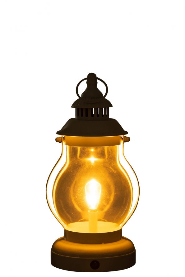 Industrielle Tischlampe Miles Weiß – Bild 4
