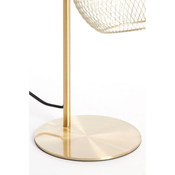 Industrielle Tischlampe Moroc Gold – Bild 3