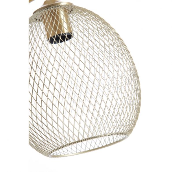 Industrielle Tischlampe Moroc Gold – Bild 6