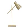 Industrielle Tischlampe Preston Messing