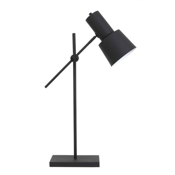 Industrielle Tischlampe Preston Schwarz – Bild 2