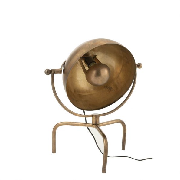 Industrielle Tischlampe Quincy Bronze – Bild 2