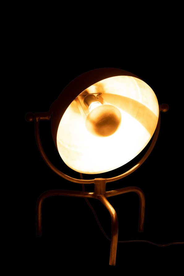 Industrielle Tischlampe Quincy Bronze – Bild 4