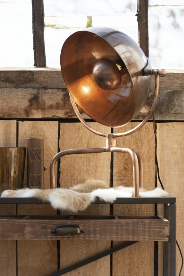 Industrielle Tischlampe Quincy Kupferne – Bild 3