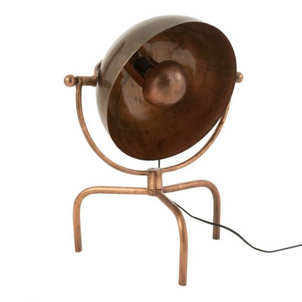 Industrielle Tischlampe Quincy Kupferne