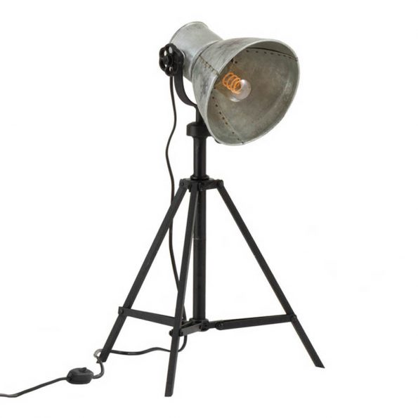 Industrielle Tischlampe Sabine Schwarz