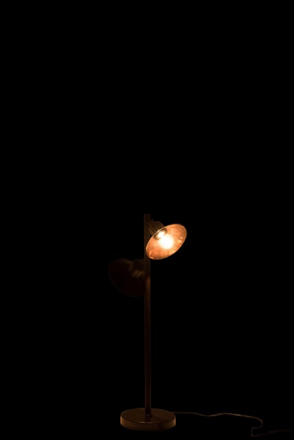 Industrielle Tischlampe Stella Braun – Bild 4