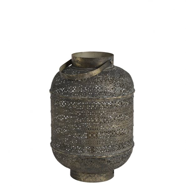 Industrielle Tischlampe Udupi Gold – Bild 2