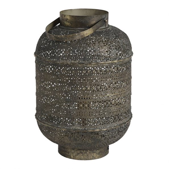 Industrielle Tischlampe Udupi Gold