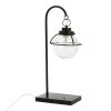 Industrielle Tischlampe Vinny Schwarz